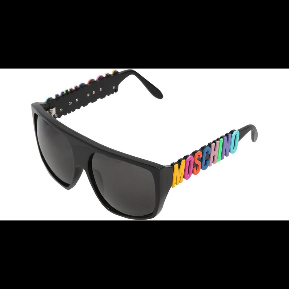 Moschino Rainbow Logo Sunglasses